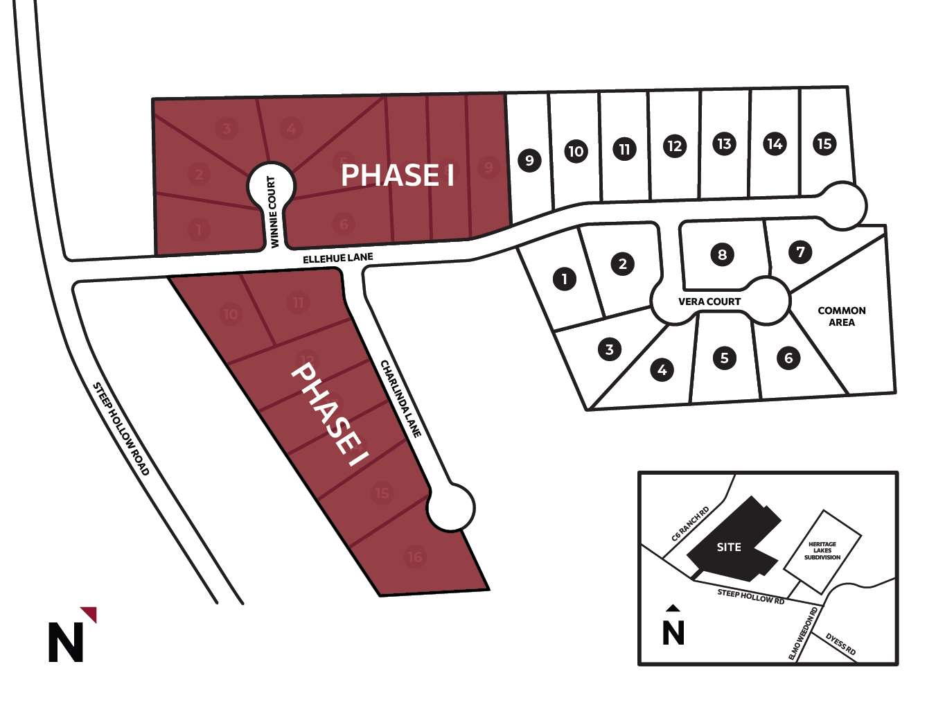 Phase 2 Site Map